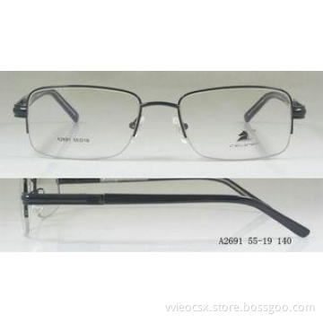 Lightweight Square Metal Optical Glasses Frames For Youth ,